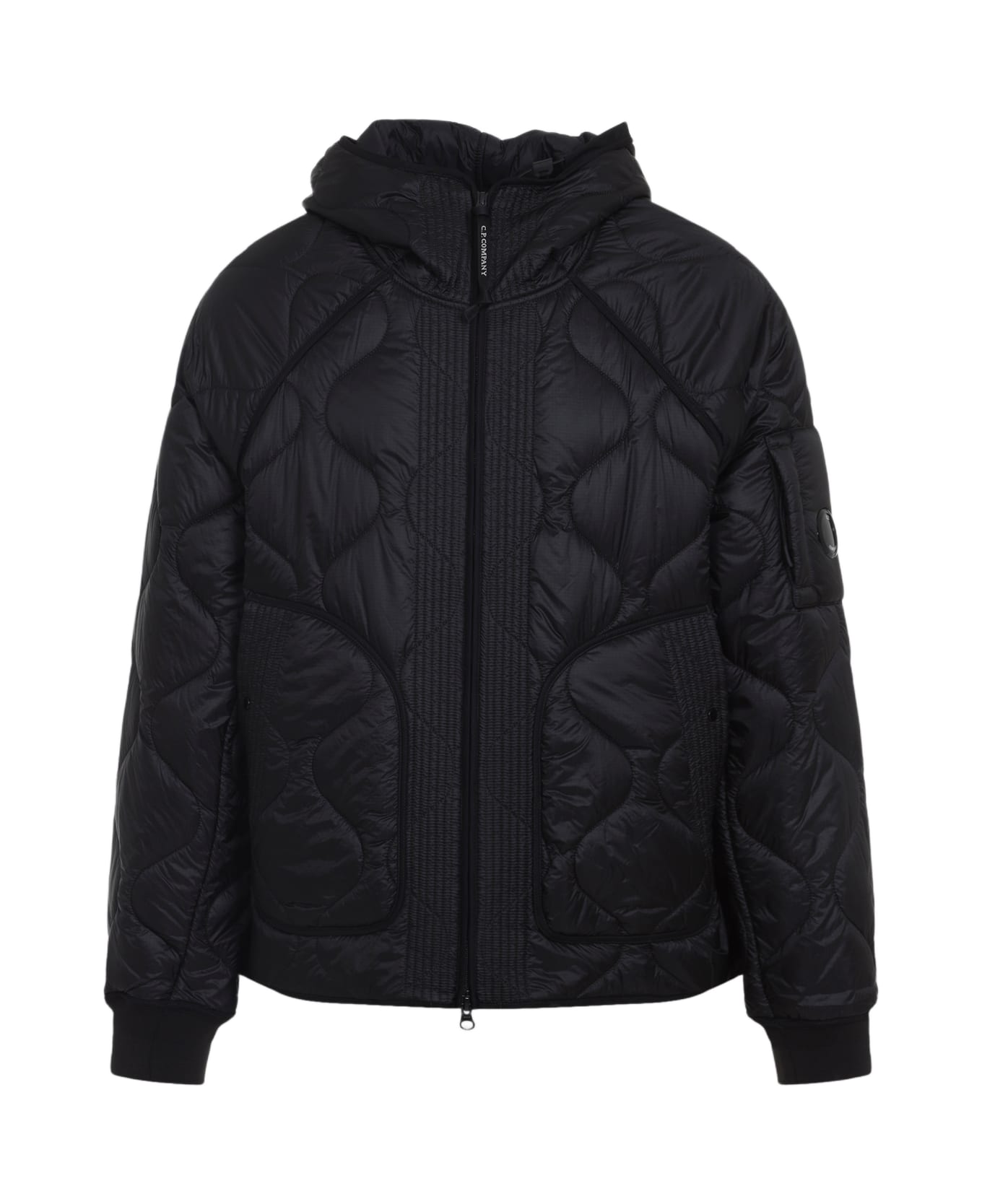C.P. Company Outerwear Medium Jacket In Liner - Black