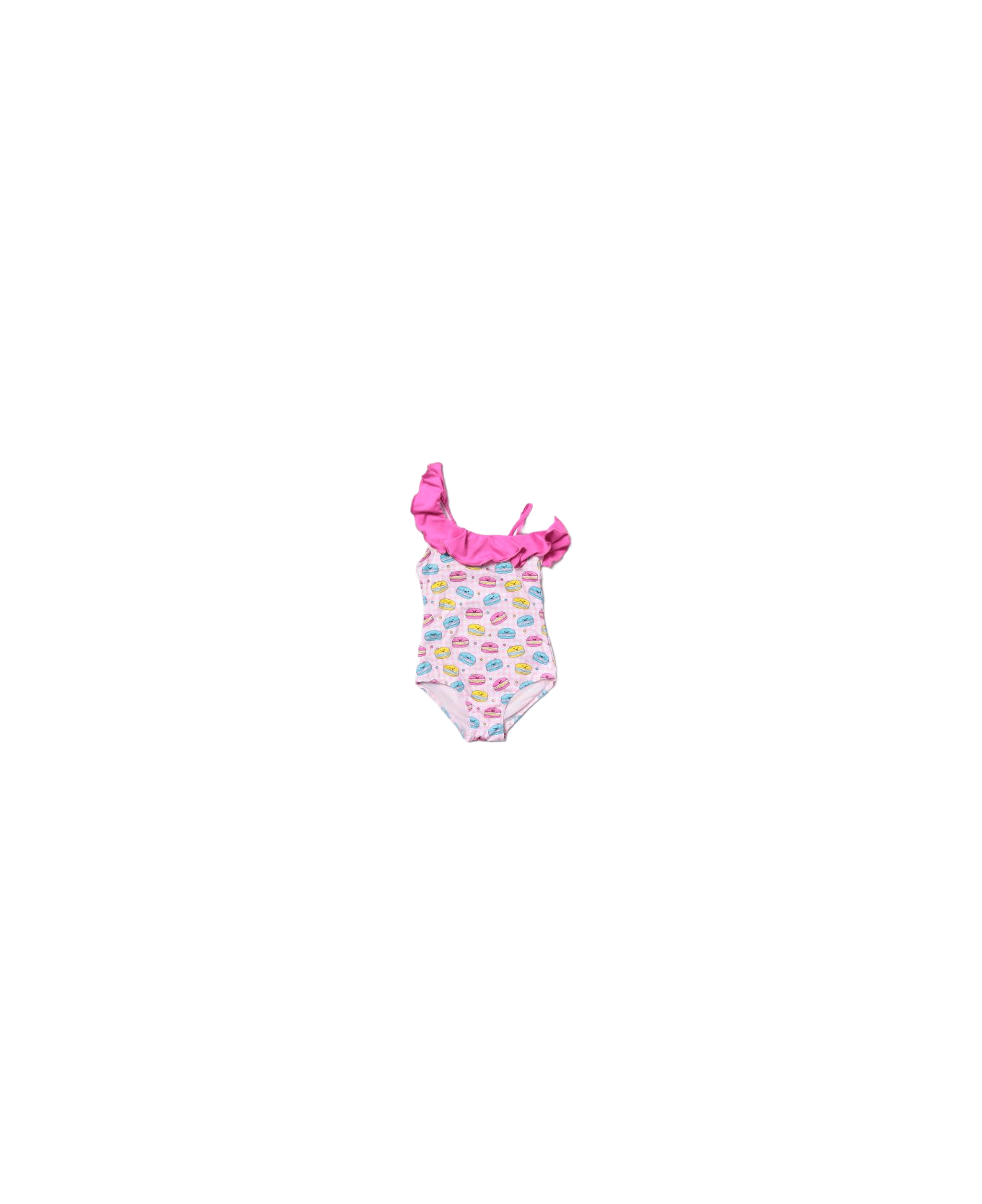 MC2 Saint Barth One-piece Swimsuit With Print - Pink