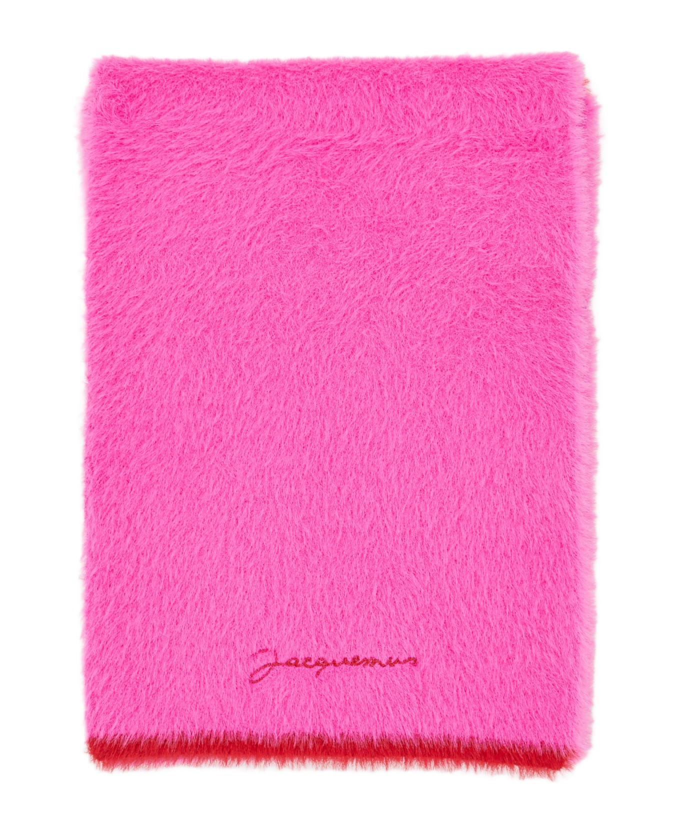 Jacquemus L'echarpe Neve Fluffy Scarf - Pink スカーフ