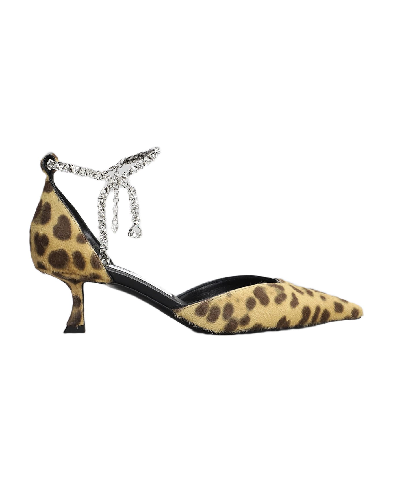 Jimmy Choo Stevie 50 Pumps In Animalier Pony Skin - Animalier