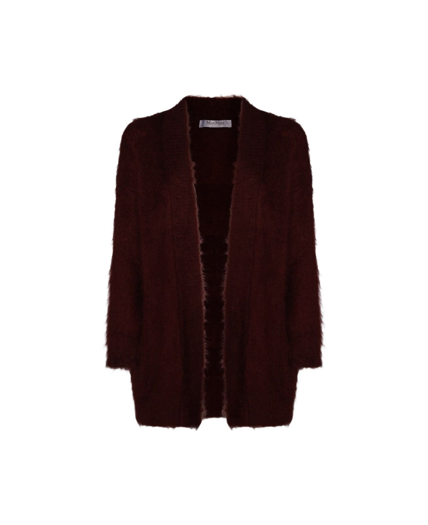 Max Mara Dark Red Affetto T-shirt - CILIEGIA