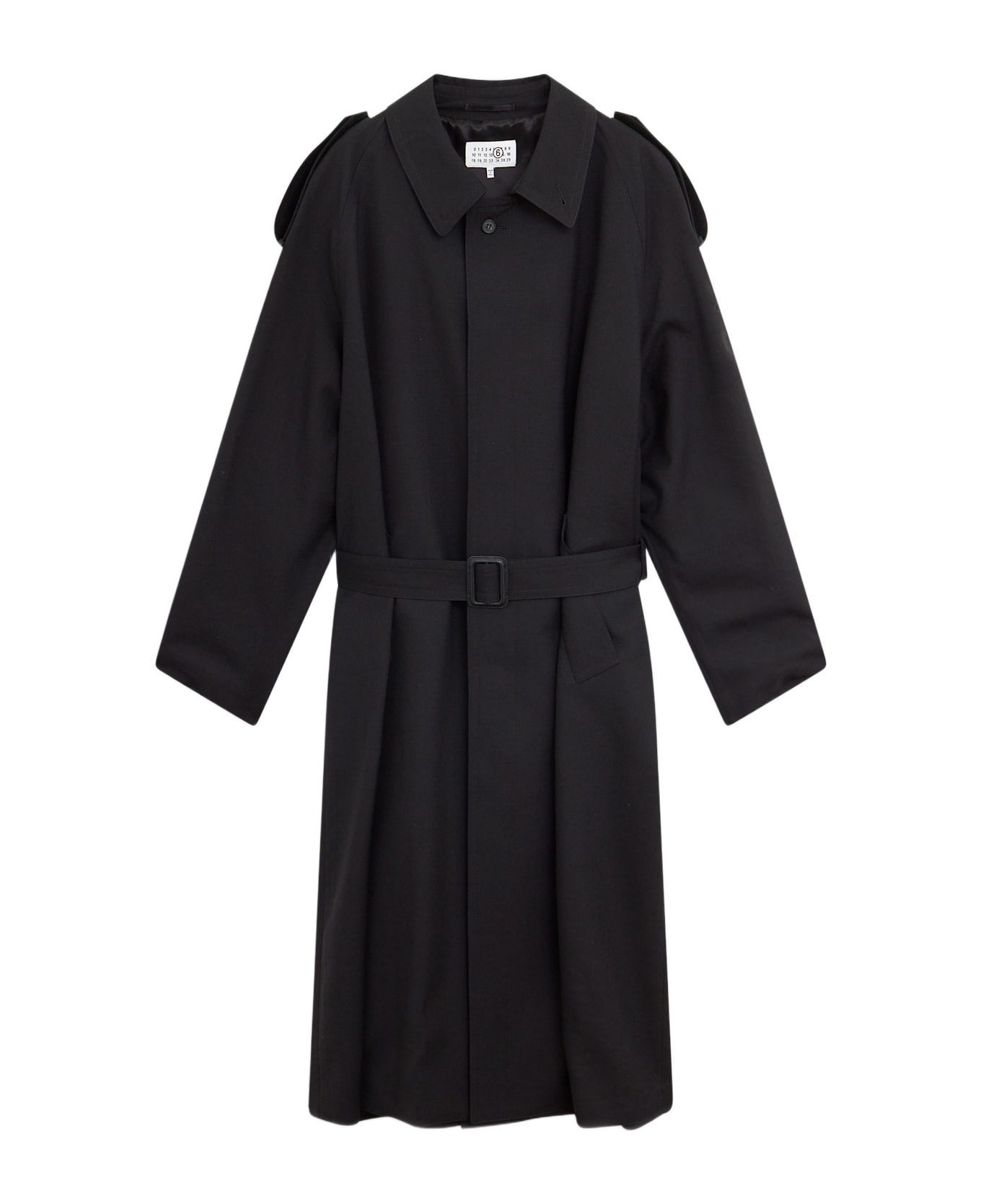 MM6 Maison Margiela Coat - black