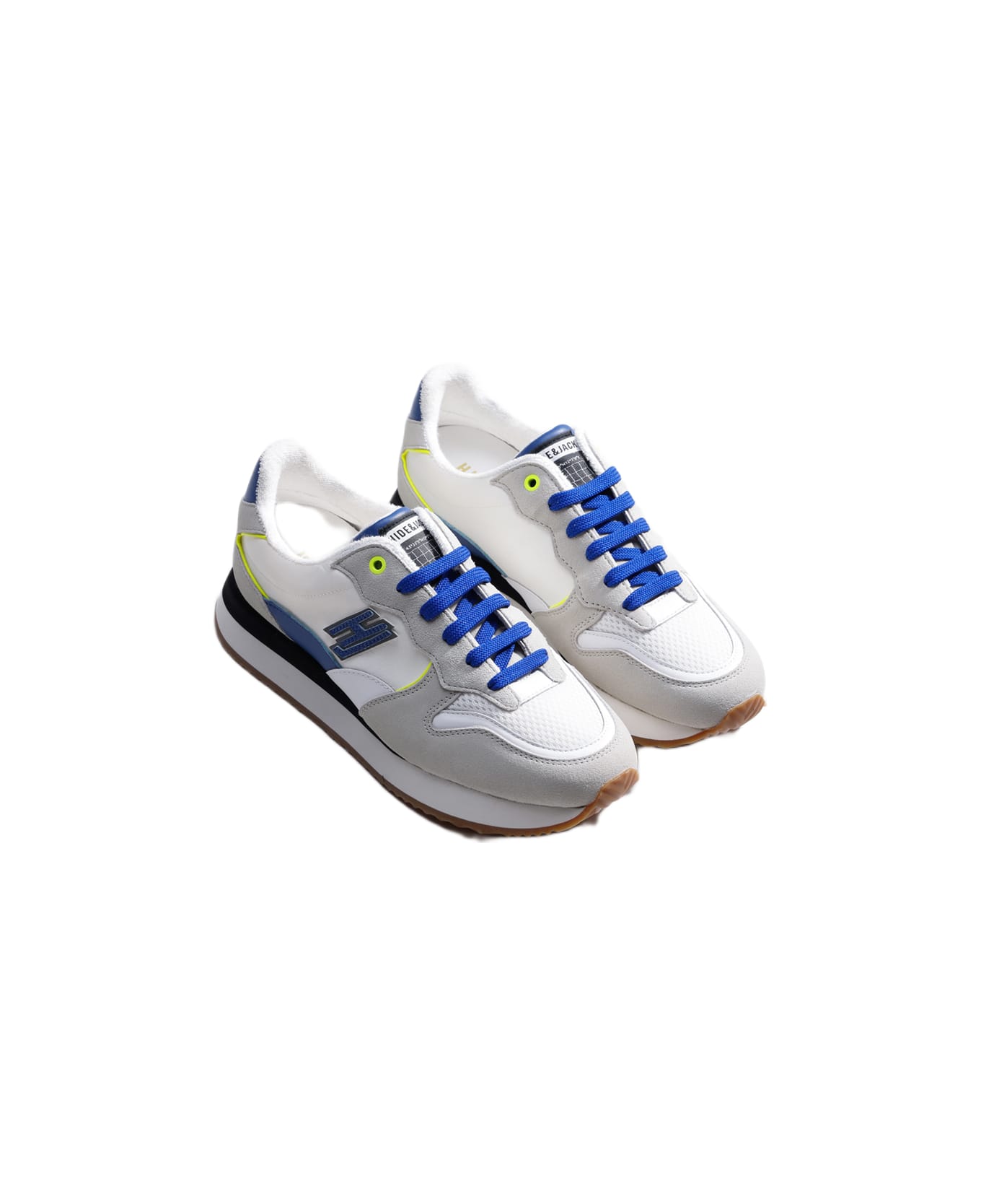 Hide&Jack Low Top Sneaker - Over Blue Yellow スニーカー