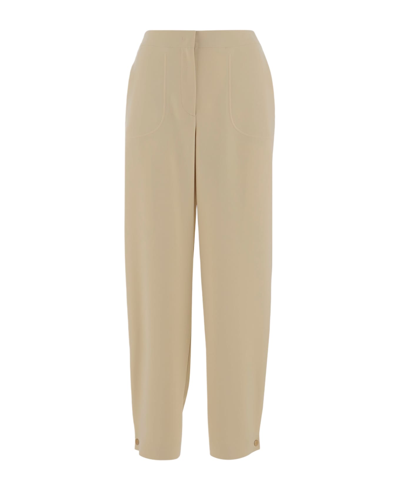 Giorgio Armani Technical Cady Pants - Beige