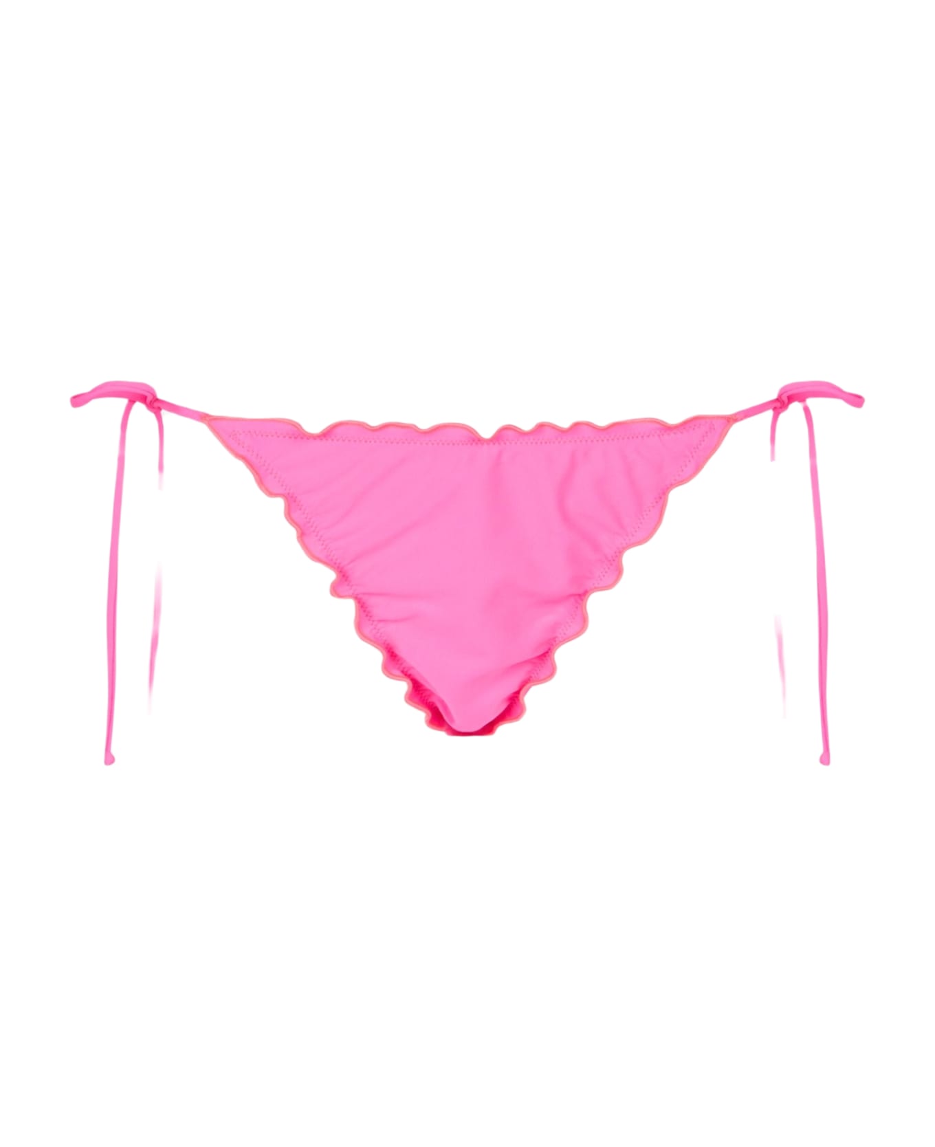 MC2 Saint Barth Woman Fluo Pink Cheeky Swim Briefs Miami - PINK