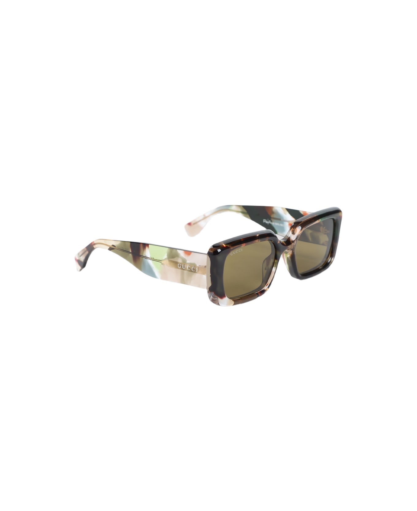 Gucci Gg 1906s Sunglasses - Green Green Brown