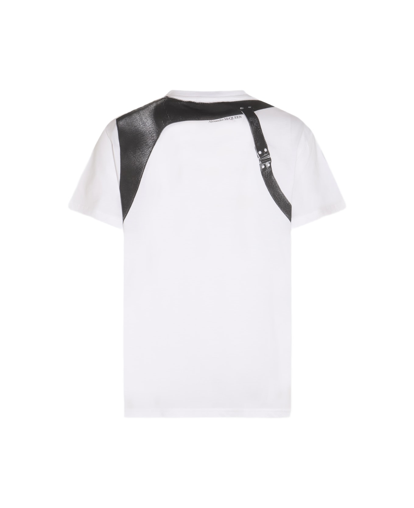 Alexander McQueen White Cotton T-shirt - White シャツ