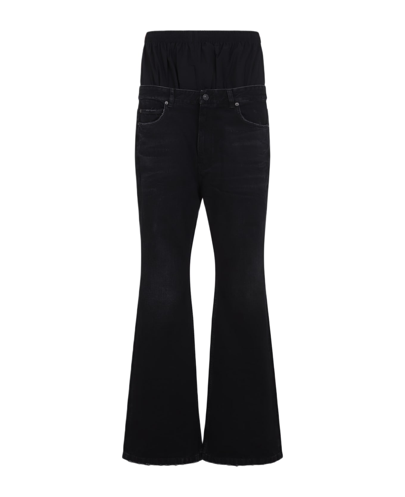 Balenciaga Black Denim Jeans - Midnight