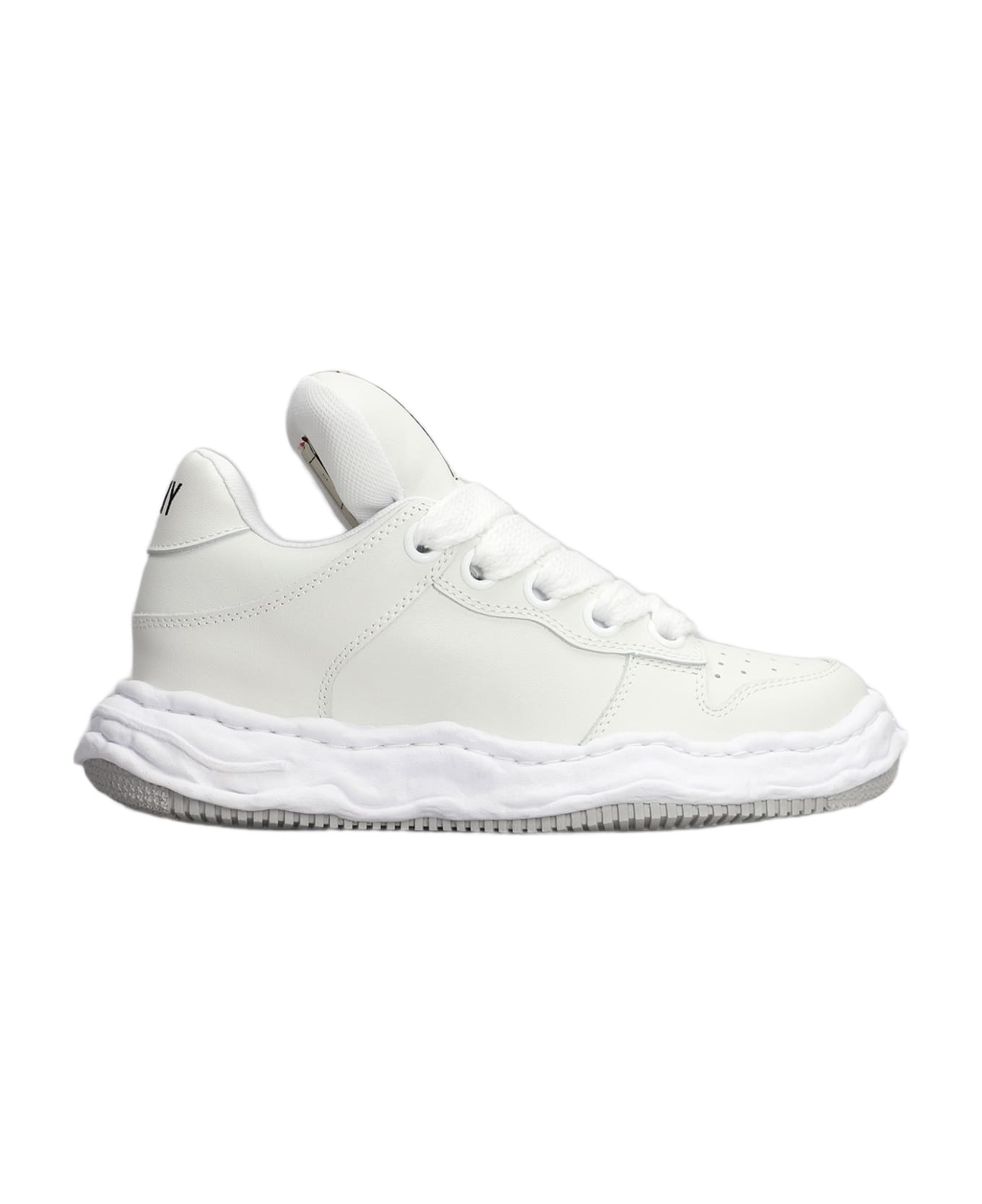Mihara Yasuhiro Wayne Sneakers In White Leather - white