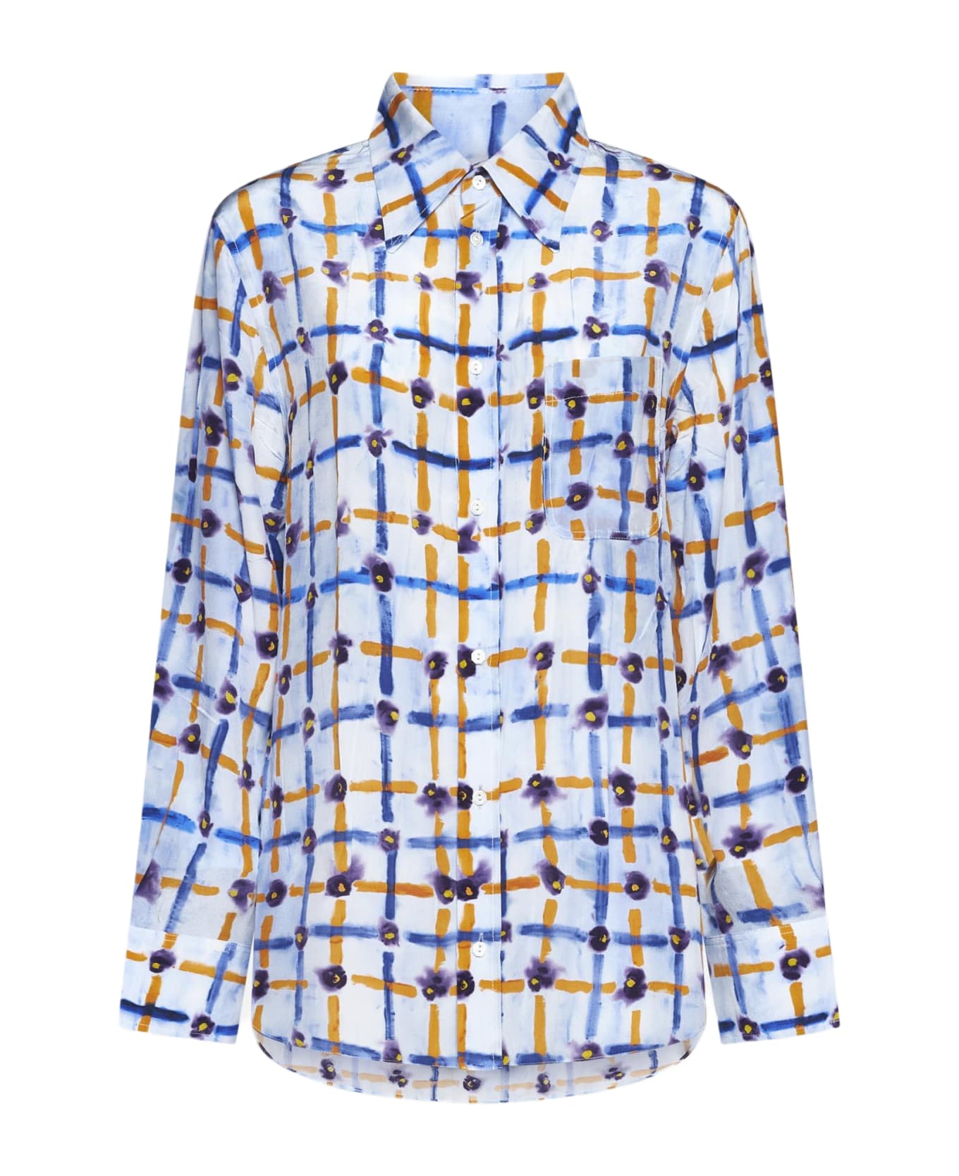 Marni Print Silk Shirt - MultiColour