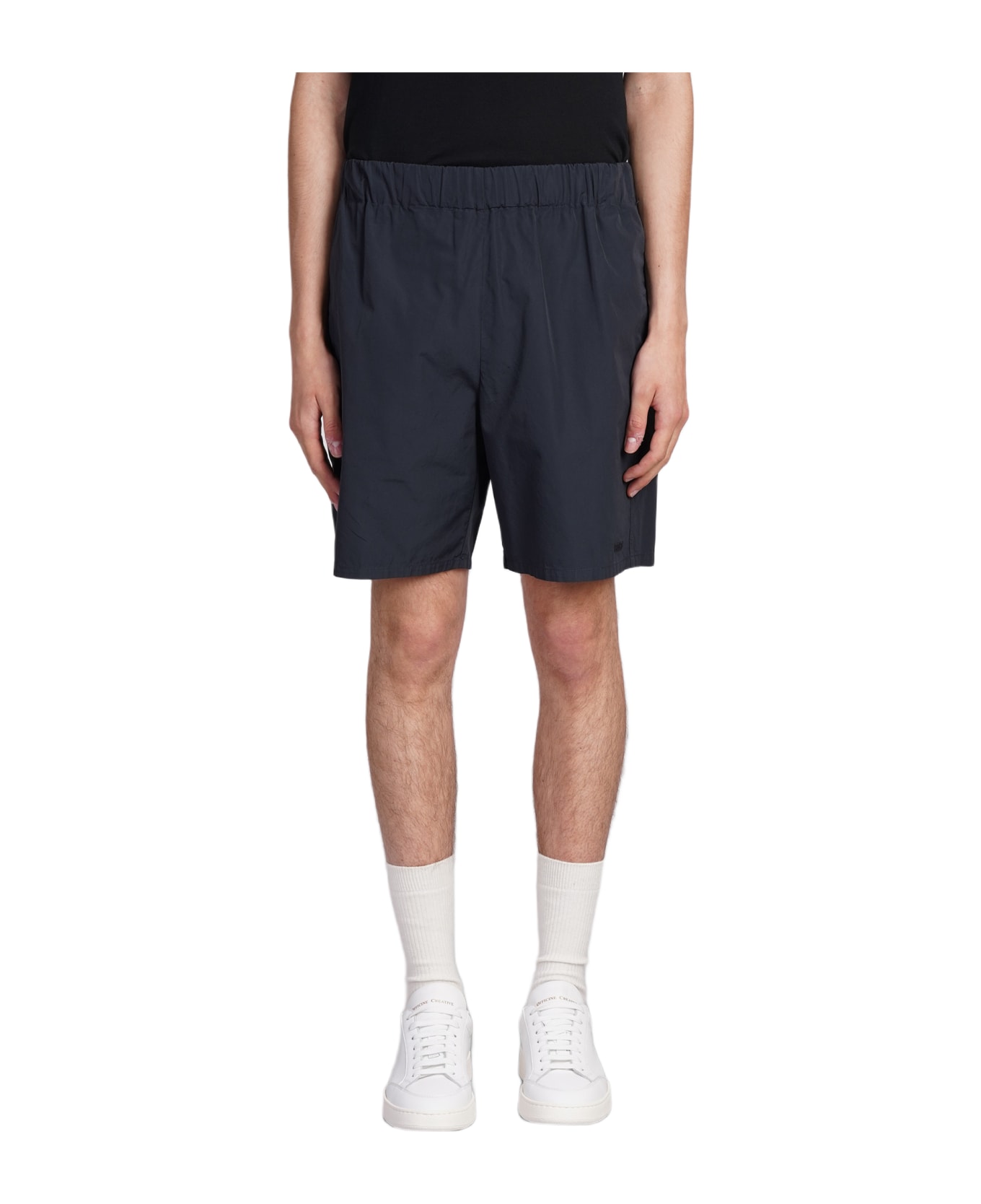 Mauro Grifoni Shorts In Blue Cotton - blue