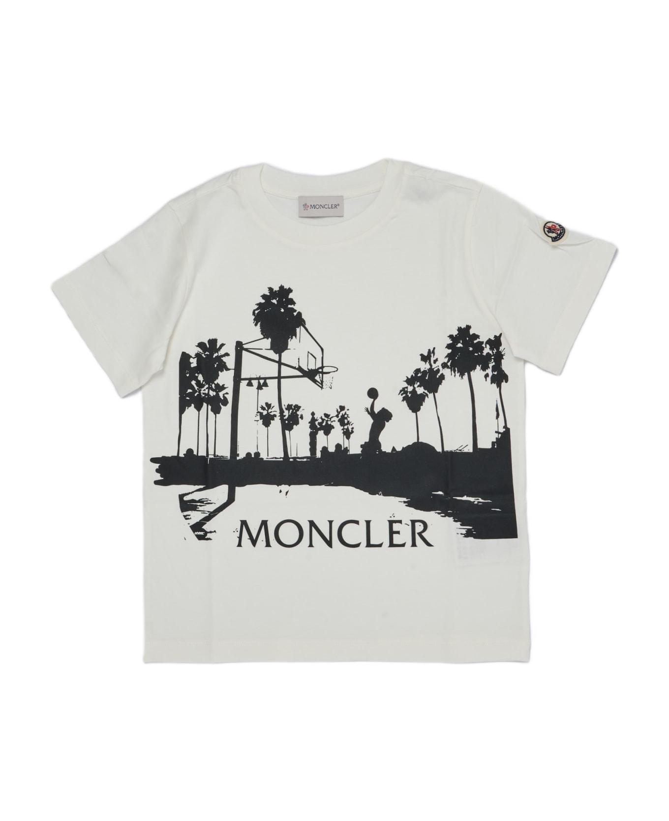 Moncler T-shirt T-shirt - BIANCO Tシャツ＆ポロシャツ