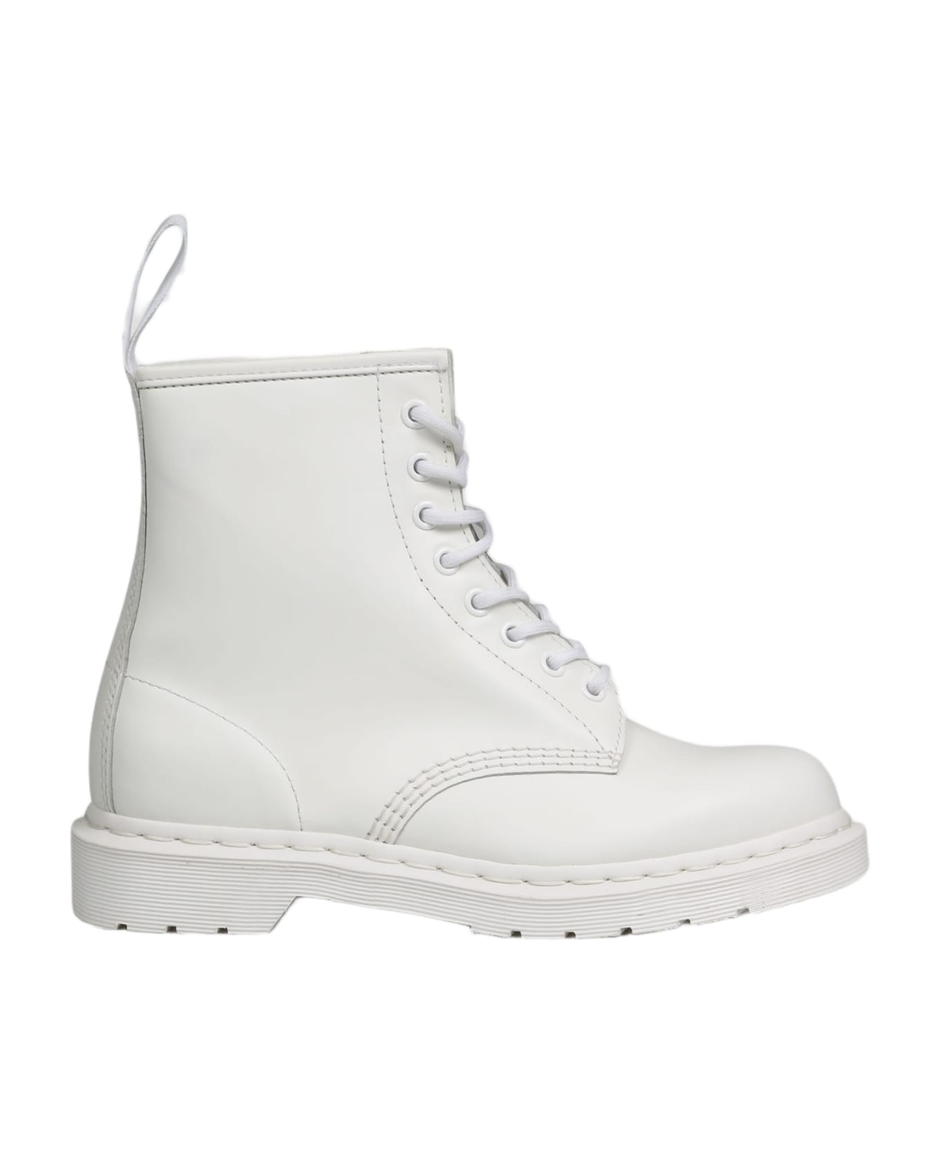 Dr. Martens 1460 Mono Combat Boots - White
