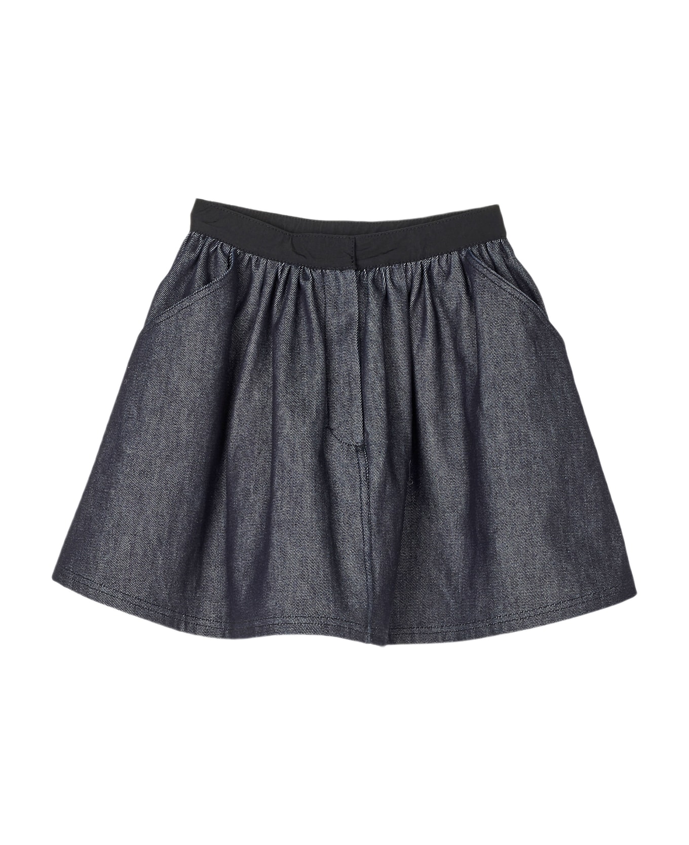 Cecilie Bahnsen Bobbi Skirt Denim - Blue