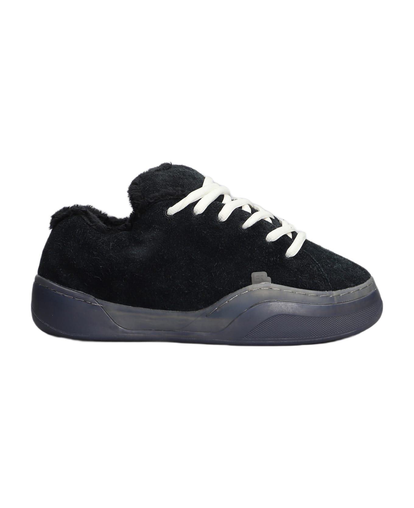 ERL Sneakers In Black Suede - black