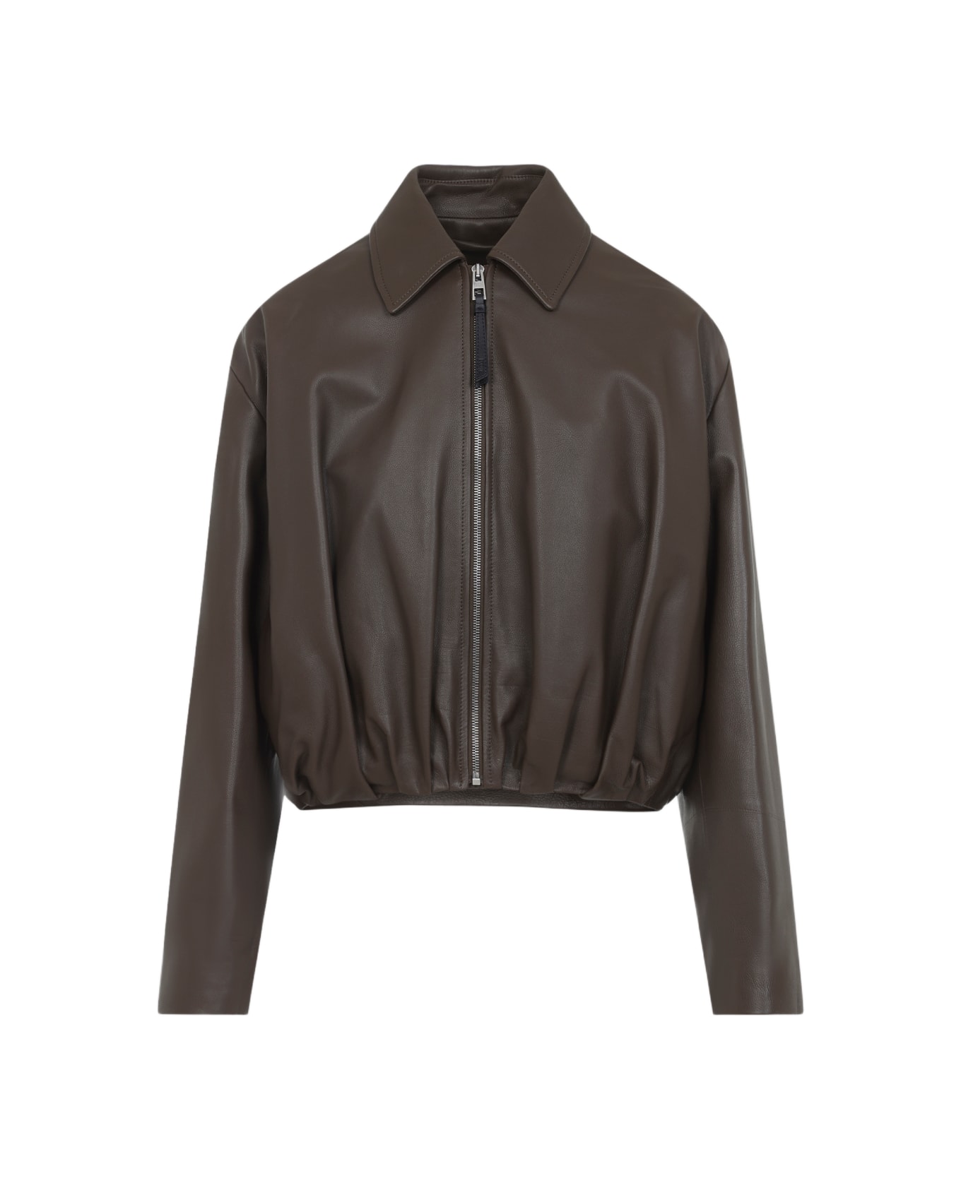 Loewe Draped Jacket - Dark Green