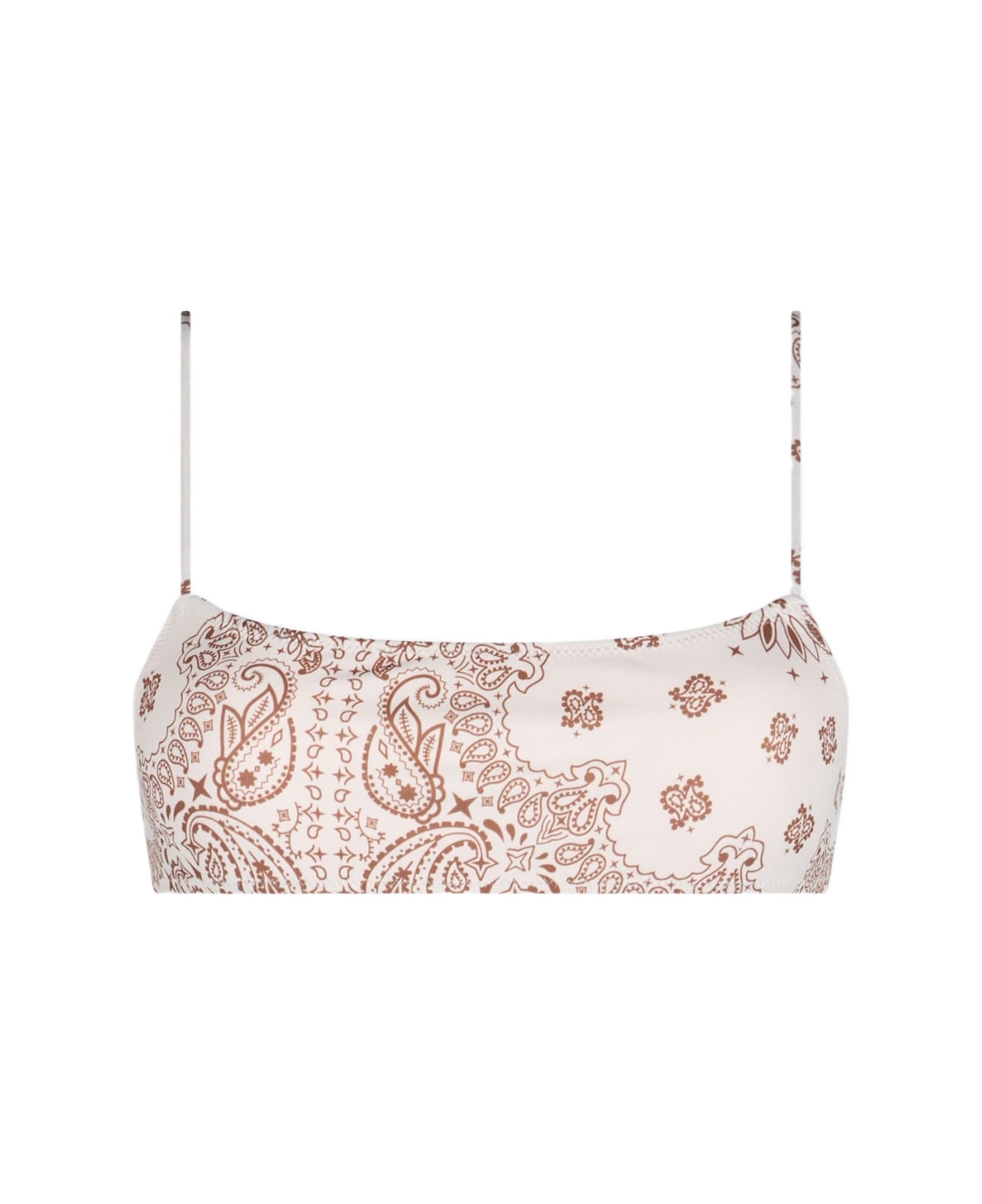 MC2 Saint Barth Woman Bandanna Bralette Beach Top Sadie - WHITE