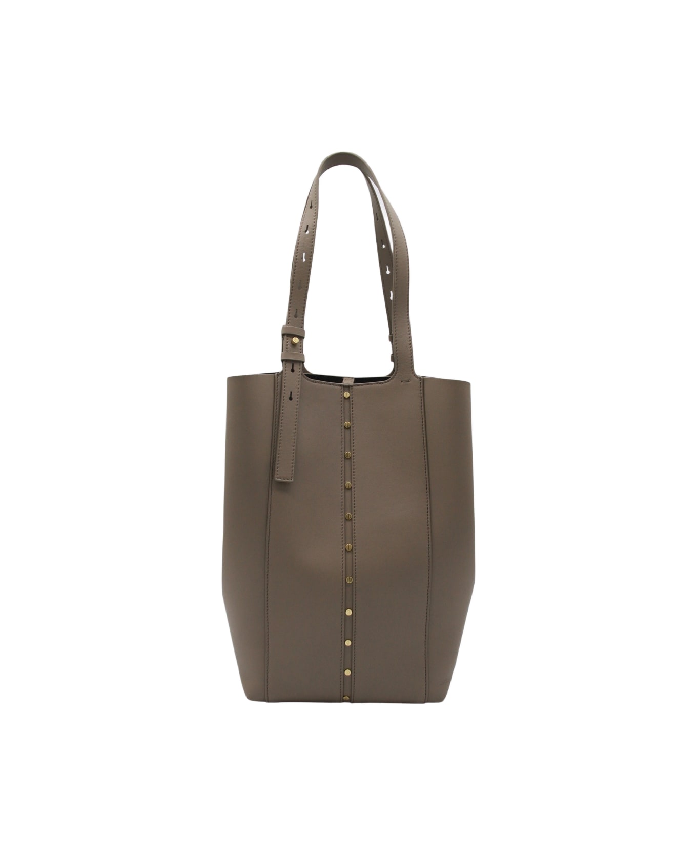 Golden Goose Beige Leather Totes - Beige