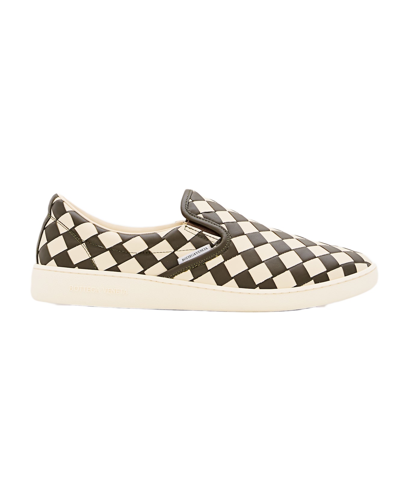 Bottega Veneta Slip On Sawyer Sneakers - BIANCO verde
