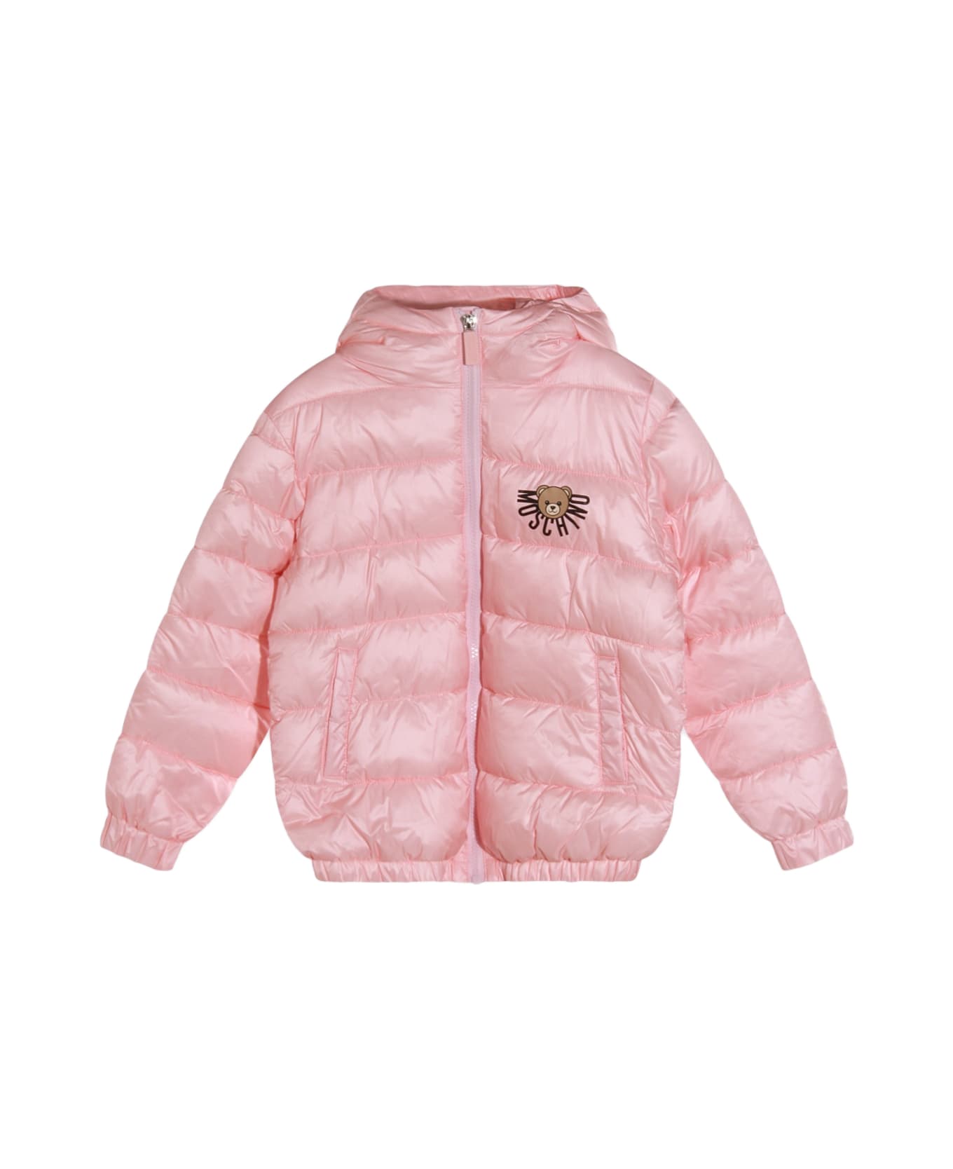 Moschino Pink Down Jacket - SUGAR ROSE コート＆ジャケット