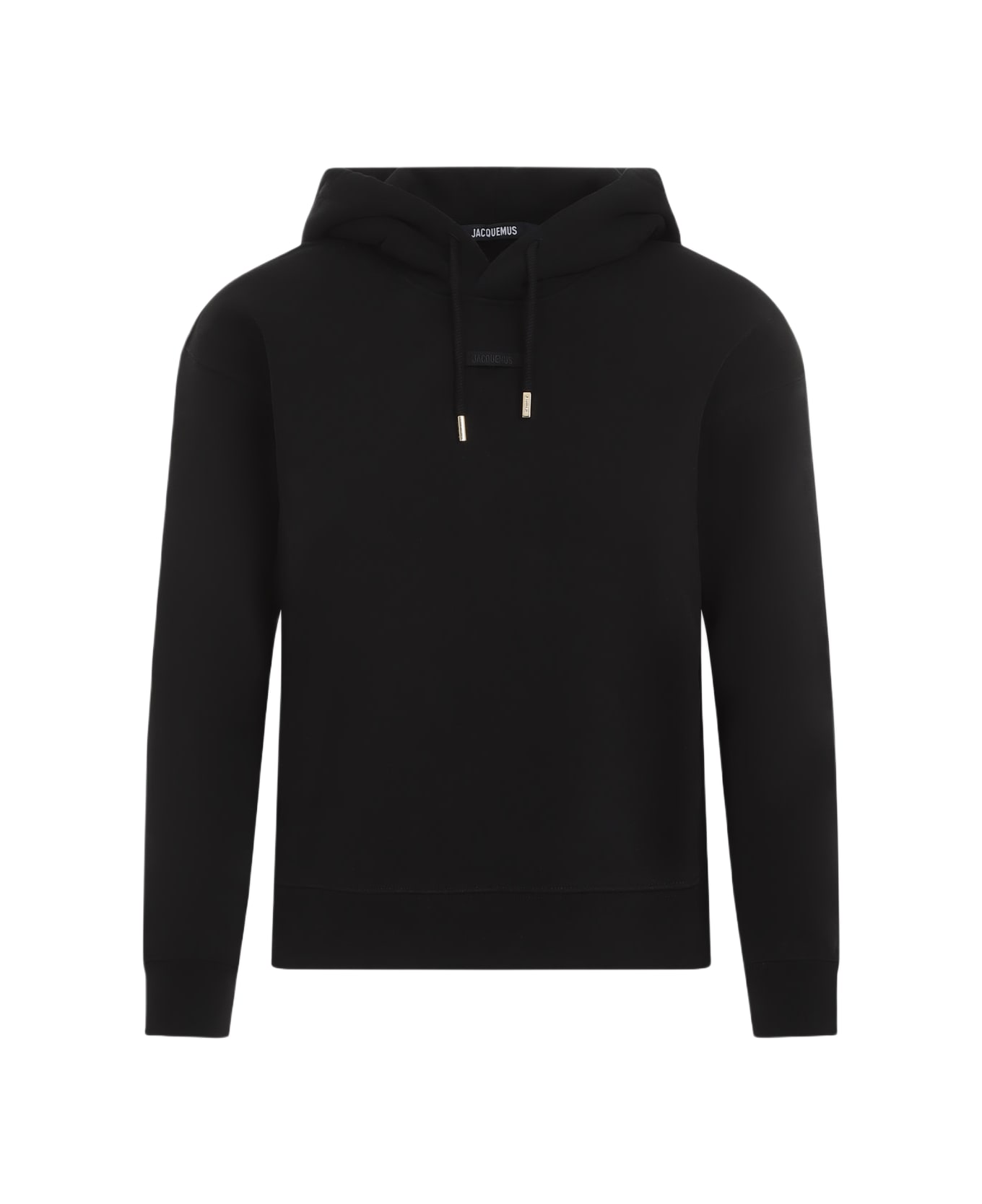 Jacquemus Le Hoodie Gros Grain - Black