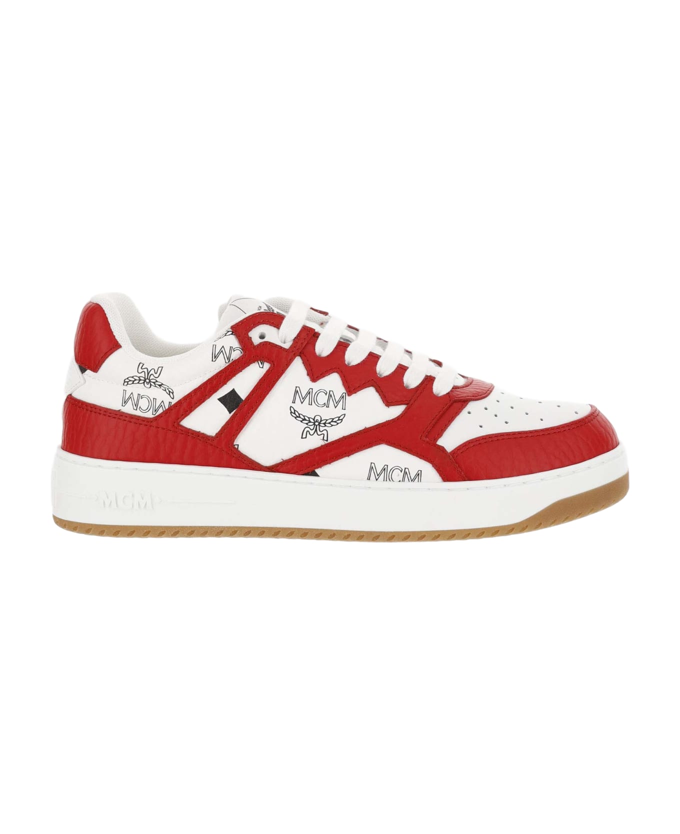 Red mcm shoes on sale