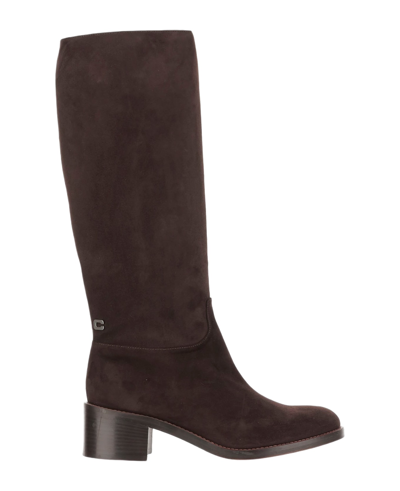 Carel Brighton Suede Boots - Marrone scuro
