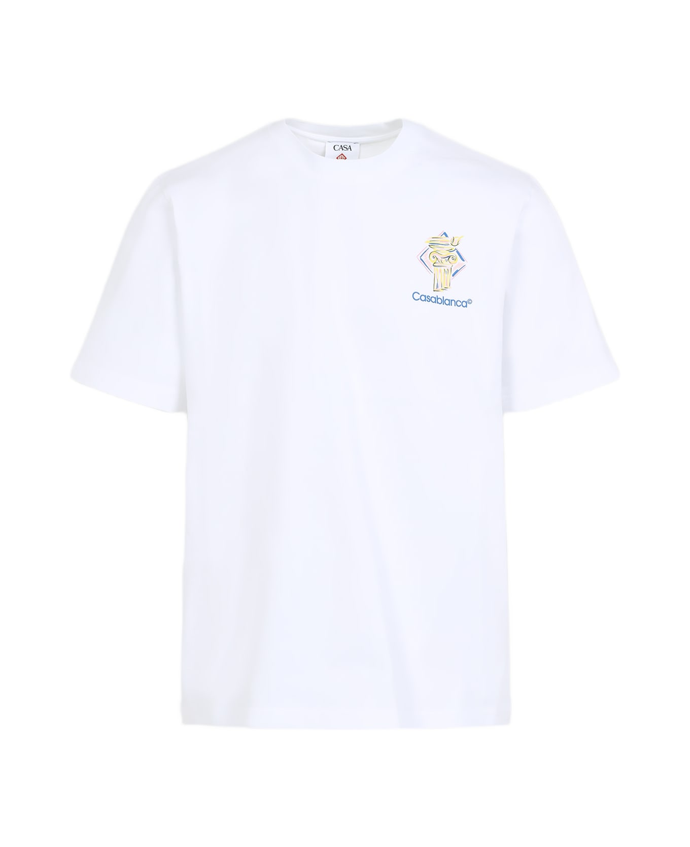 Casablanca Diamond Column Printed T-shirt - Diamond Column