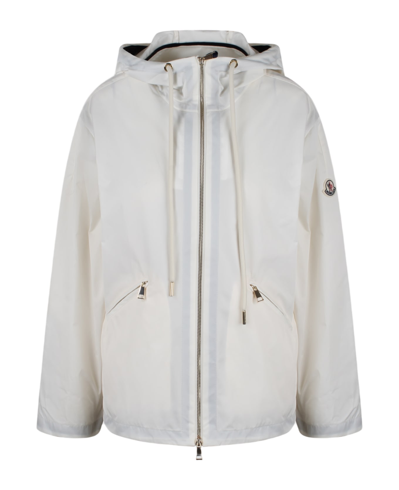 Moncler Cassiopea Hooded Jacket - White