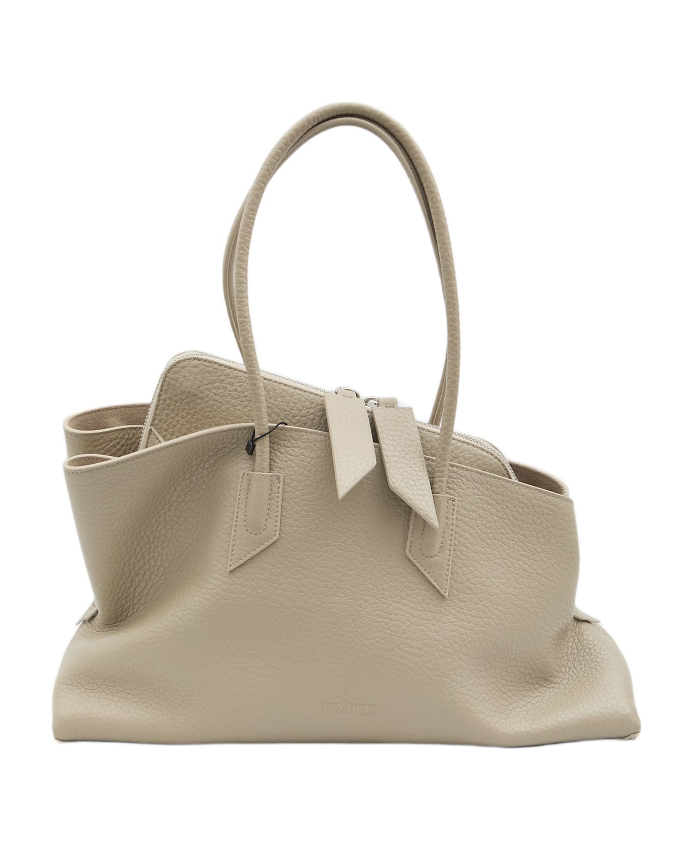 The Attico La Passeggiata Medium Bag - BEIGE