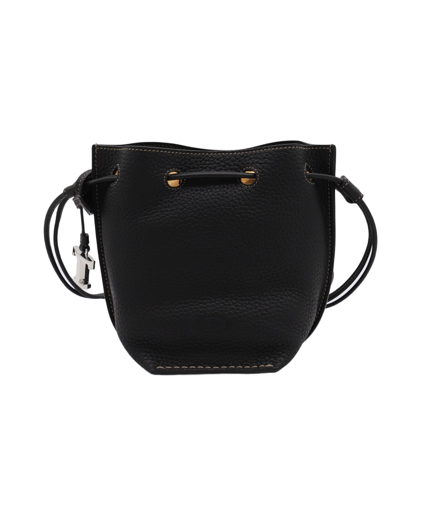 Tod
s Black Leather Satchel - Black
