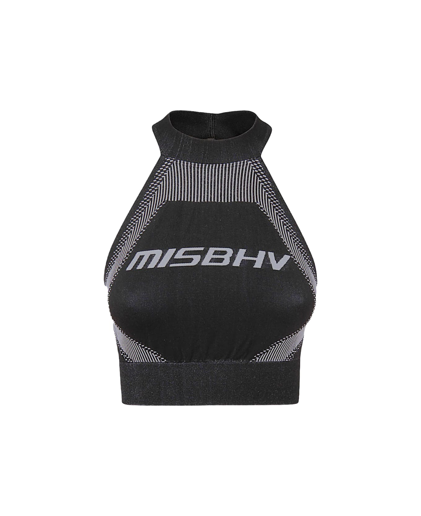 MISBHV Black And White Top - MUTED BLACK