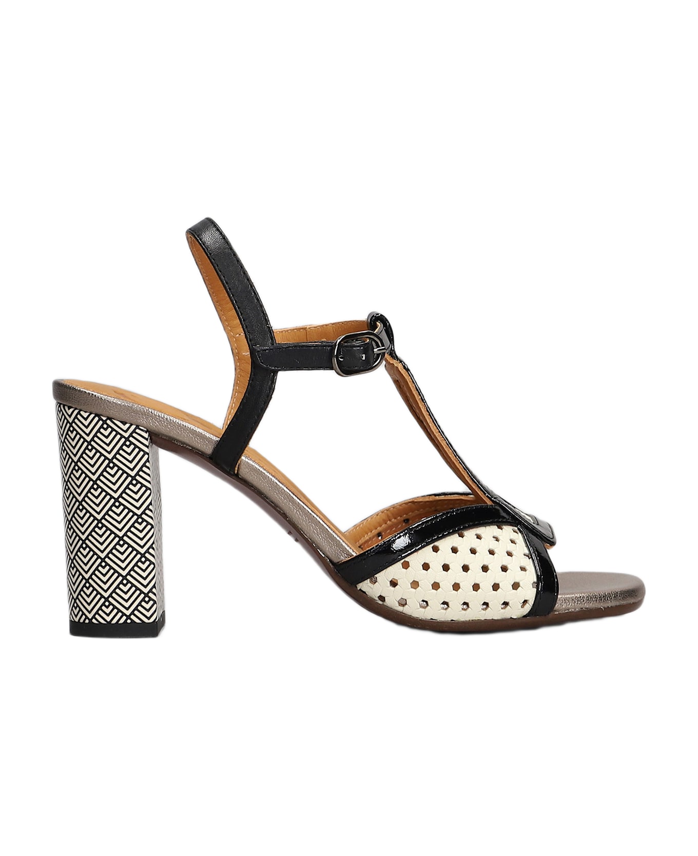 Chie Mihara Bechill Sandals In White Leather - white