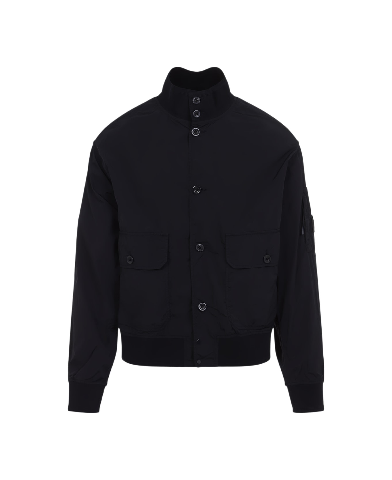C.P. Company Chrome-r Full Button Jacket - Total Eclipse