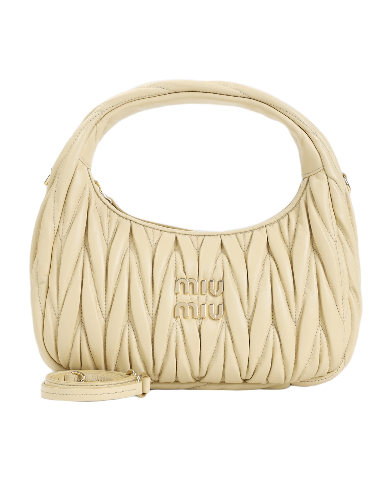 Miu Miu Lamb Leather Handbag - Soia