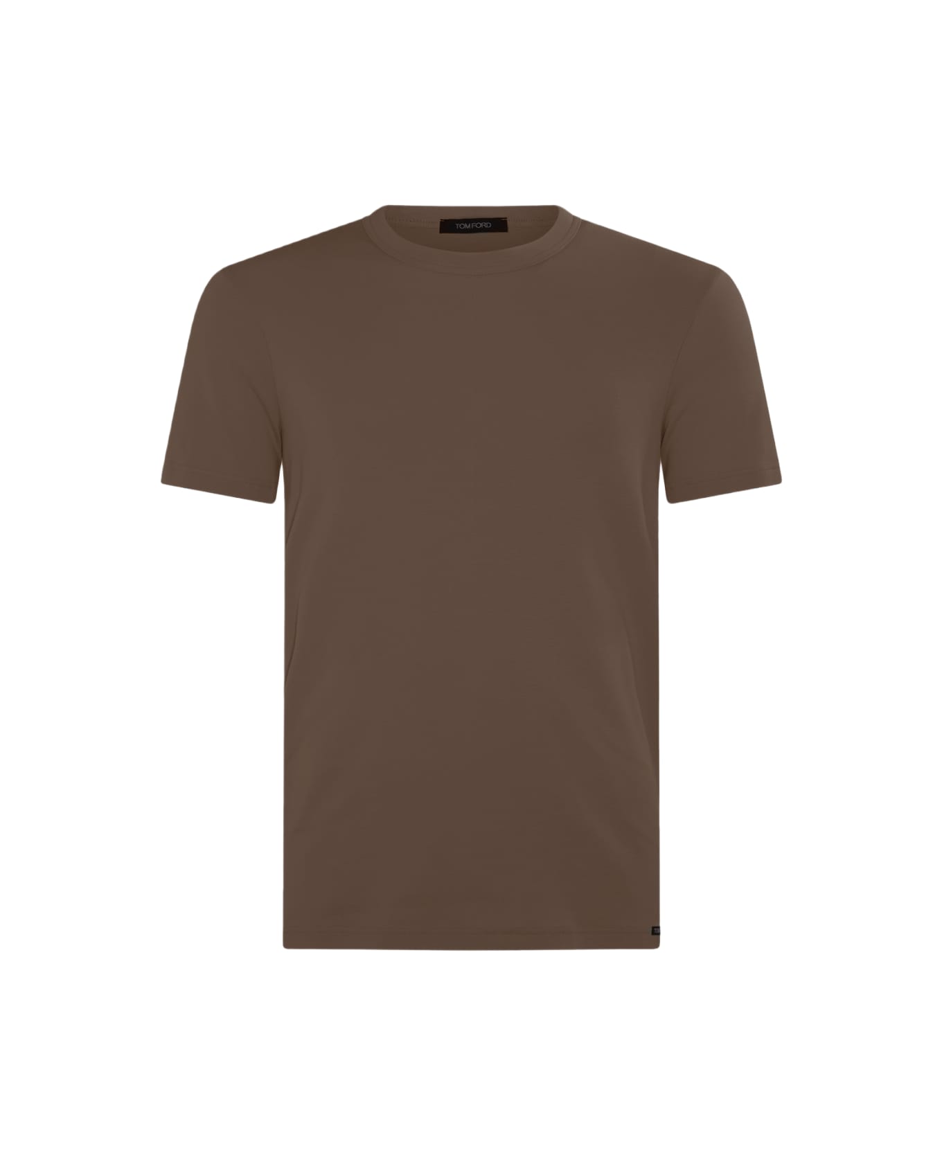 Tom Ford Nude Cotton T-shirt - NUDE 7