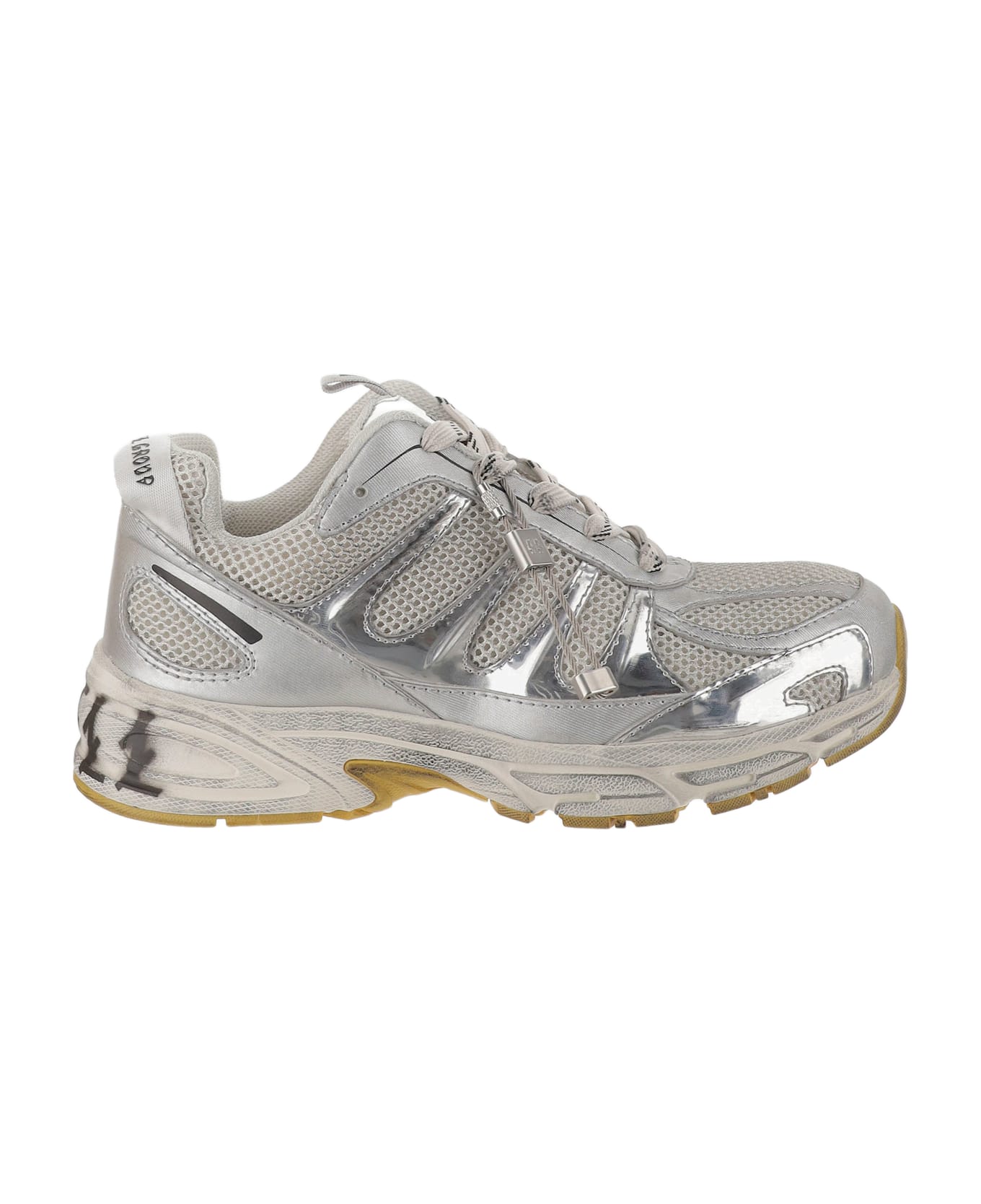 44 Label Group Dragger Sneakers - Silver