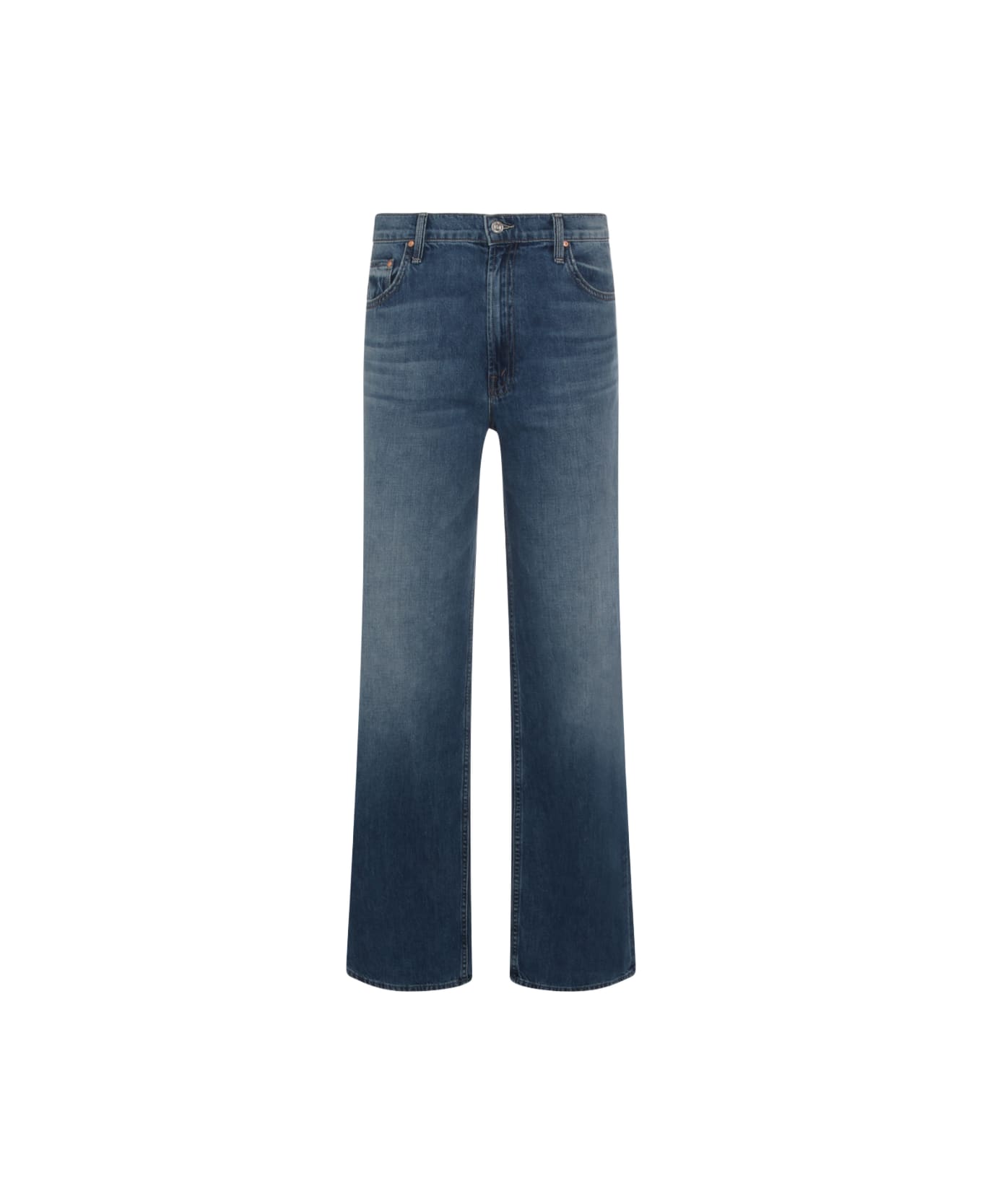 Mother Blue Cotton Jeans - Black