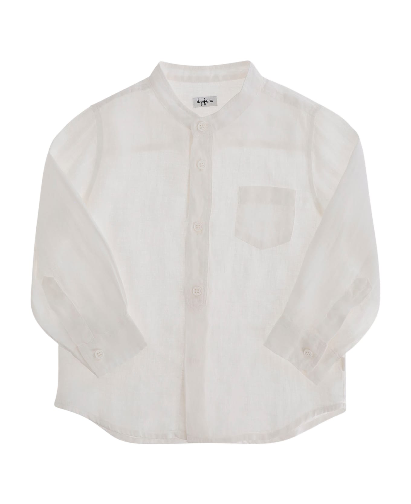 Il Gufo Linen Shirt - White シャツ
