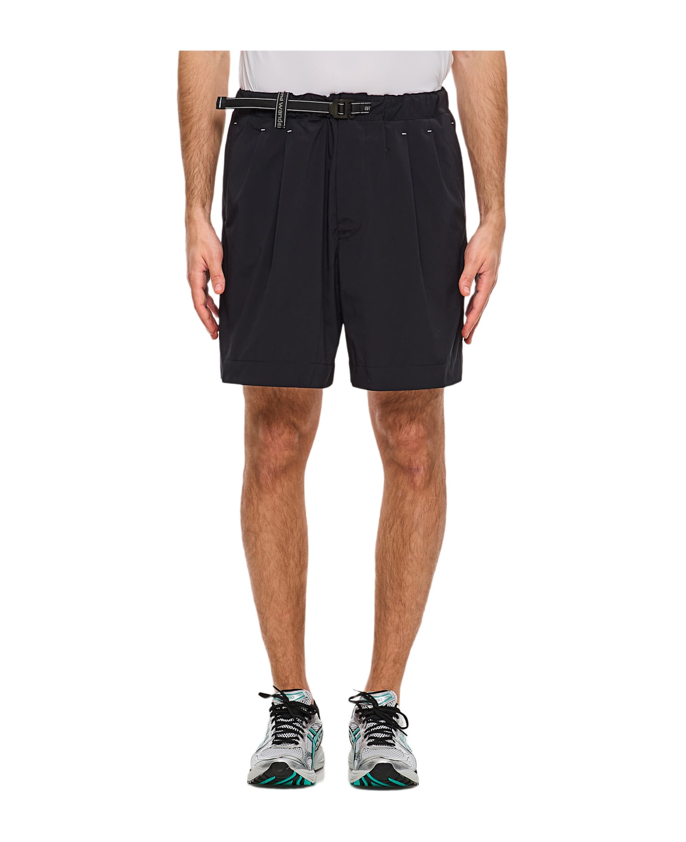 And Wander Black Shorts - Black