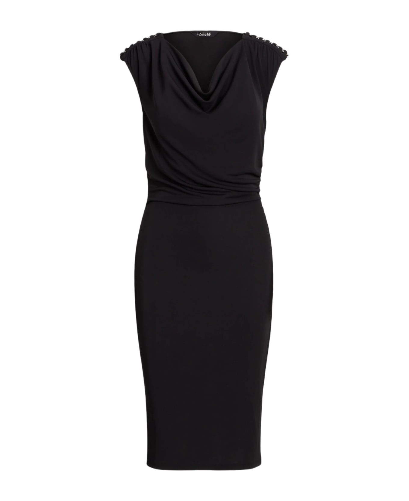 Ralph Lauren Rechlee Sleeveless Day Dress - Black ワンピース＆ドレス