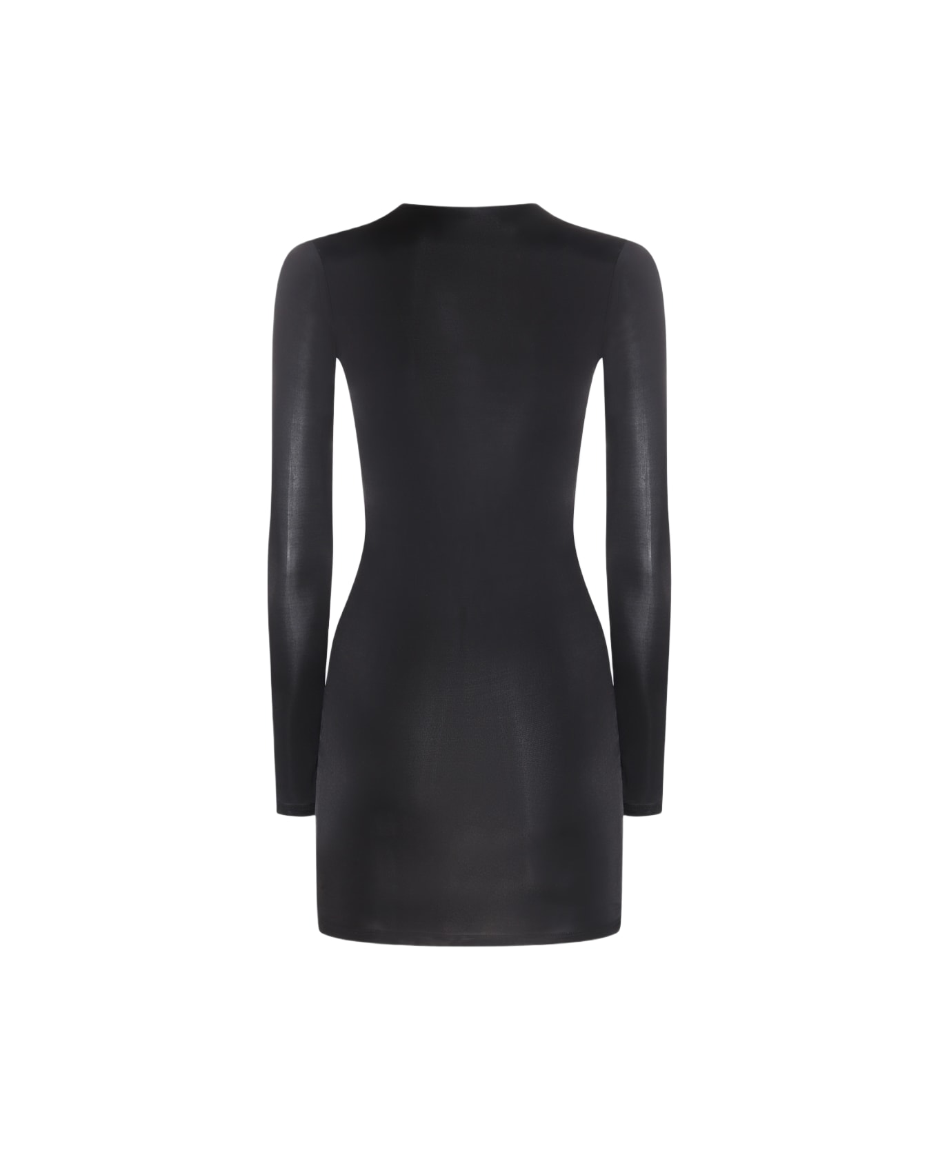 Louisa Ballou Black Mini Dress - Black