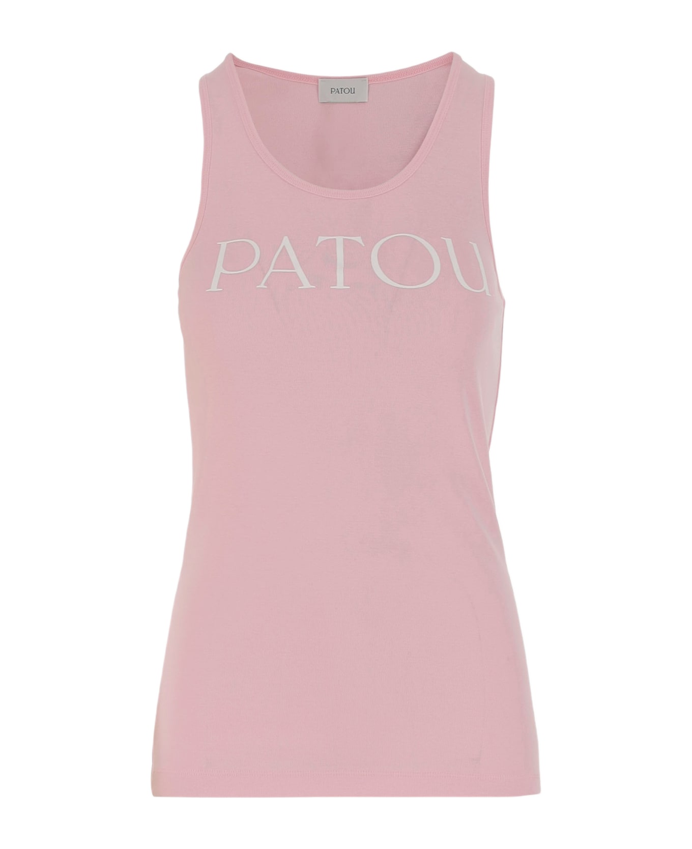 Patou Tank Top With Logo - Pink