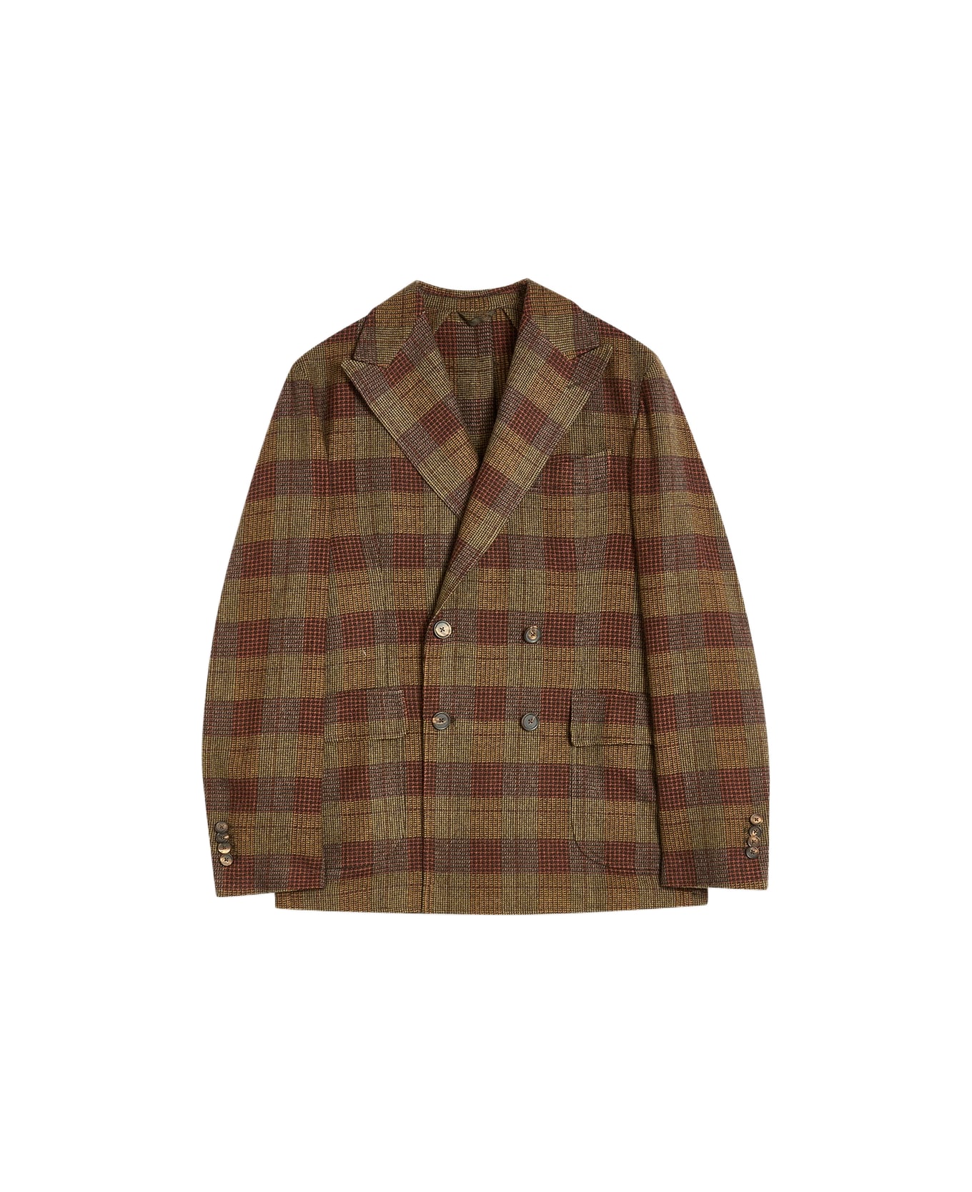 doppiaa Aabele Double-breasted Jacket With Patch Pockets