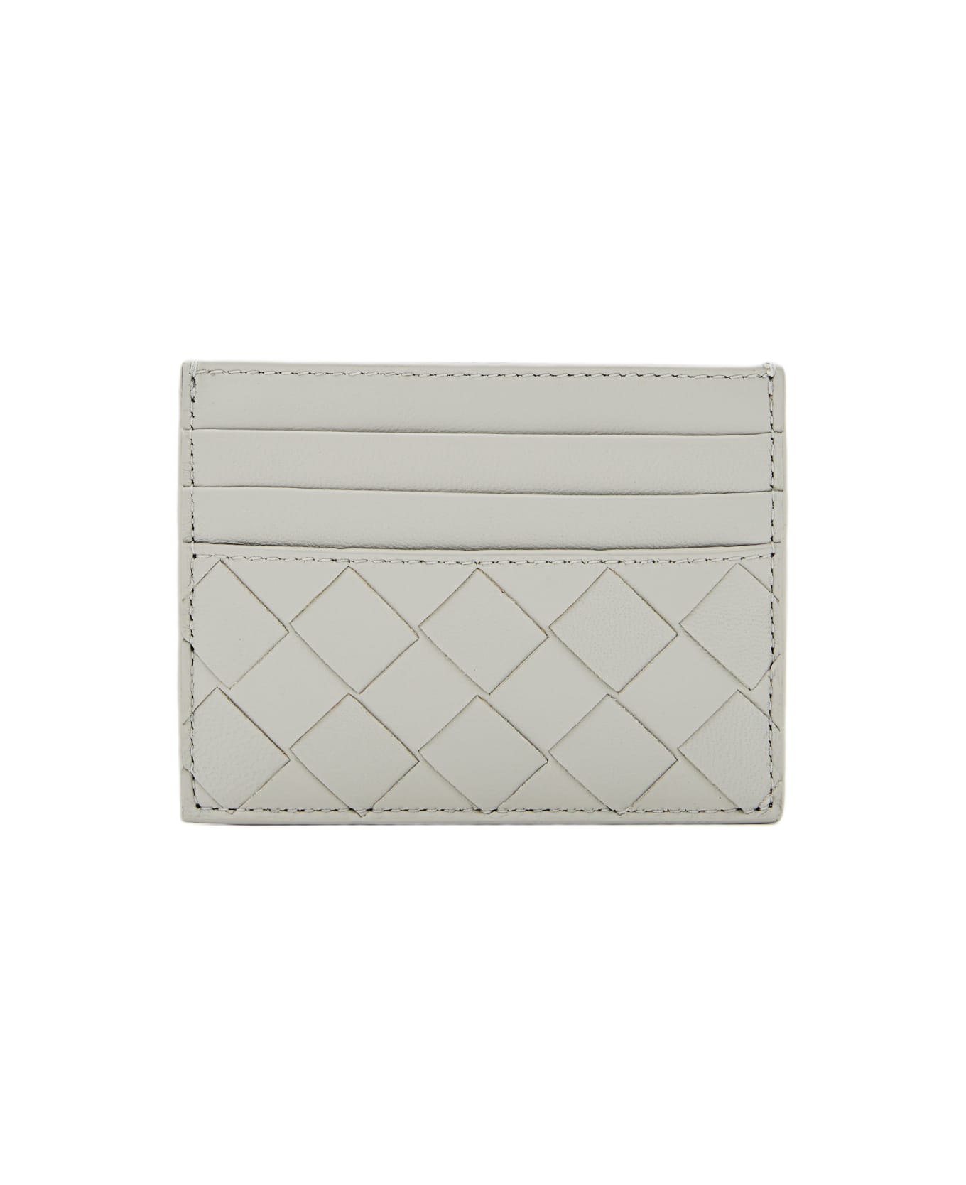 Bottega Veneta Leather Card-holder - Grey 財布