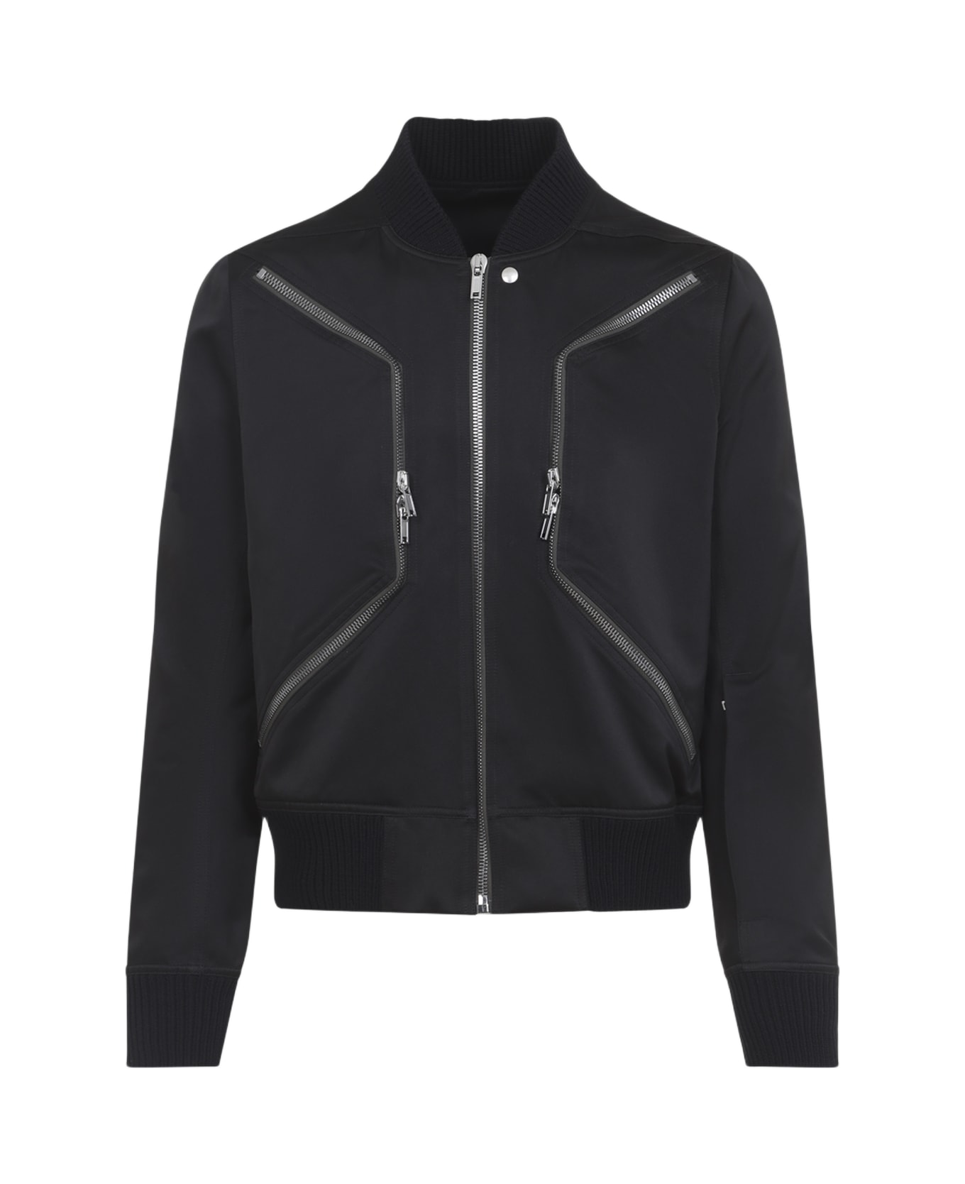 Rick Owens Heizer Flight Jacket - Black