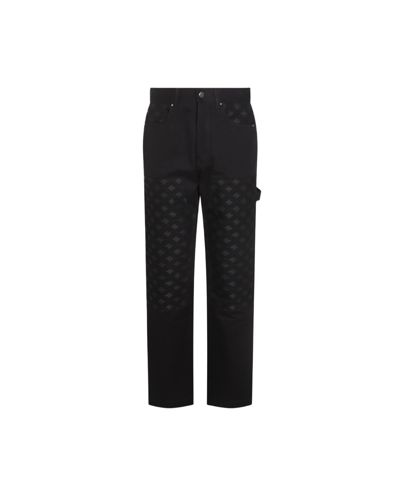 Black Cotton Pants - Thumbnail 2