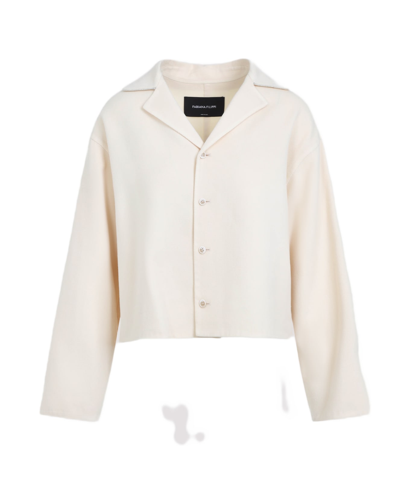 Fabiana Filippi Virgin Wool Jacket - Vaniglia