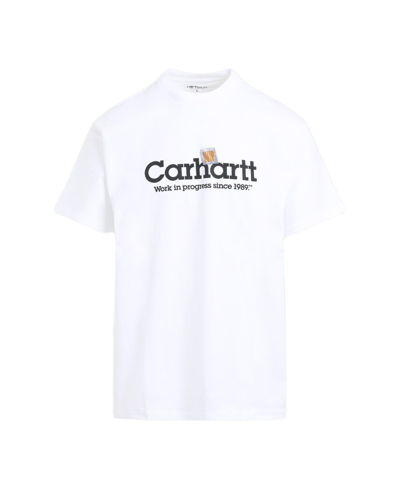 Carhartt S/s Label Script T-shirt - WHITE