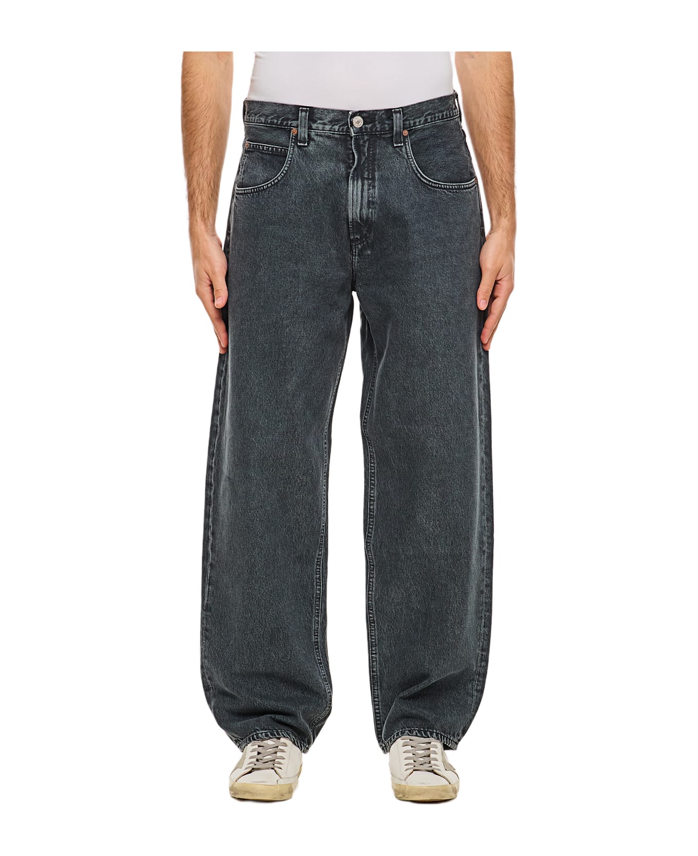 AGOLDE Fusion Jeans In Division - Black